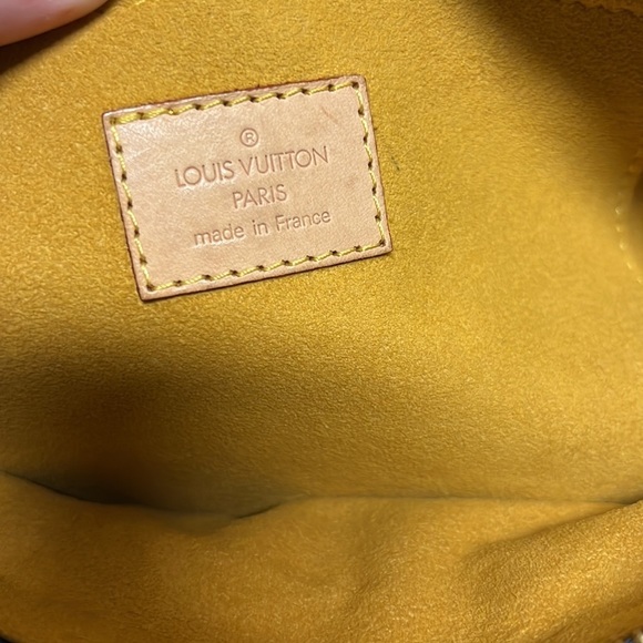 LOUIS VUITTON Speedy Neo Handbag Blue Monogram Denim Satchel - Picture 11 of 13